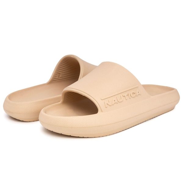 Men's Cushioned Slip-On Shower Slides – Lightweight EVA Foam Athletic Sandals for Pool, Beach, Gym, and Casual Wear