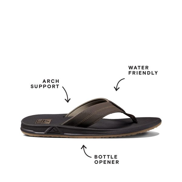 Element TQT Men's Beach Flip Flop, Water Friendly, Arch Support