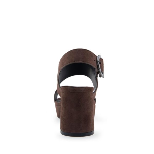 Women's Camera Platform Heeled Sandal
