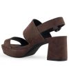 Women's Camera Platform Heeled Sandal