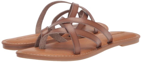 Women's Strappy Slide Flat Sandal