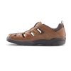 Fisherman Men's Therapeutic Diabetic Extra Depth Sandal: Chestnut 13.0 Wide (E/2E)