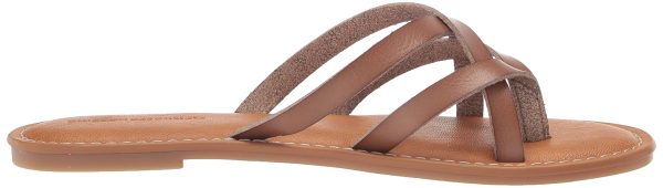 Women's Strappy Slide Flat Sandal