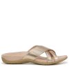 Women's Rest Zarie Slide Sandals- Supportive Sandals and Indoor/Outdoor Slip Ons That Includes an Orthotic Insole and Cushioned