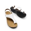 Women's Comfortable Cork Footbed Arch Support Sandals Casual to Dressy Thong Walking Flat Sandals for Summer