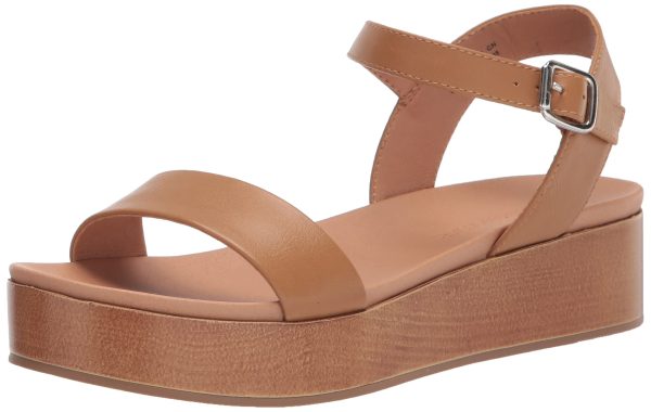 Women's Two Band Flatform Sandal