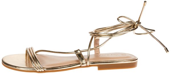 Women's Samantha Flat Strappy Lace-up Sandal