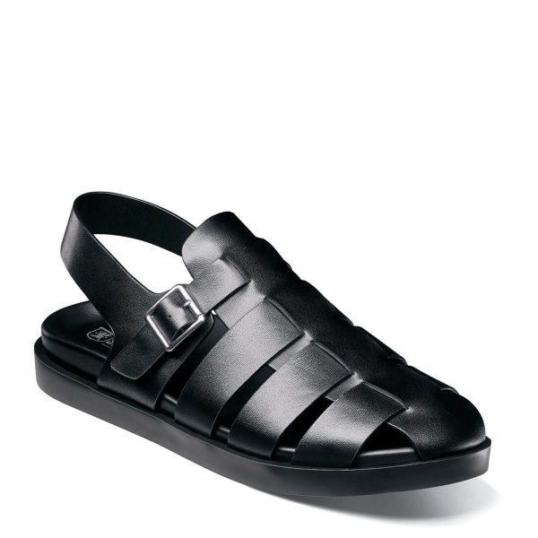 Men's Montego Slingback Buckle Sandal Flat