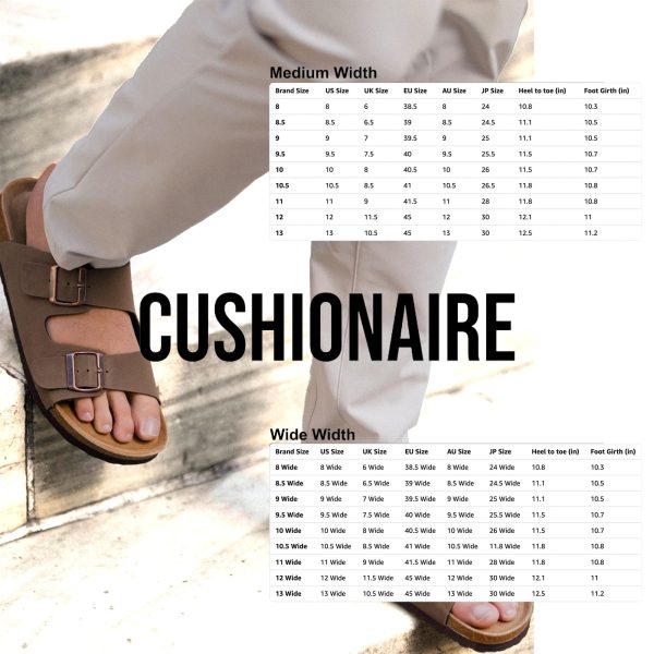 Lane Cork Footbed Mens Sandals, Adjustable Buckle Comfort Slides for Men, Genuine Leather Insole Summer Sandals Men Footwear