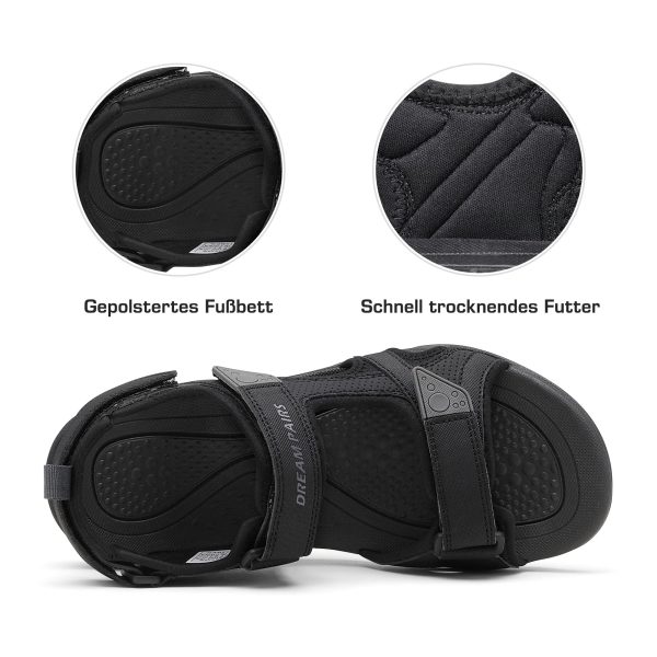 Men's Sandals Hiking Water Beach Sport Outdoor Athletic Arch Support Summer Sandals
